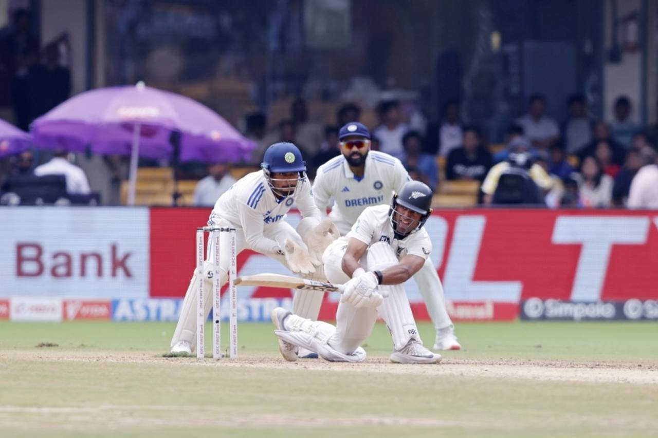 Rachin Ravindra scored quickly in the second innings, India vs New Zealand, 1st Test, Bengaluru, 5th day, October 20, 2024