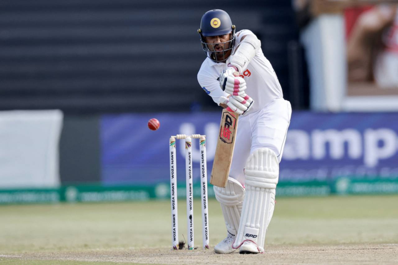 Dinesh Chandimal made 17 off his first 20 balls, South Africa vs Sri Lanka, 1st Test, Durban, 3rd day, November 29, 2024