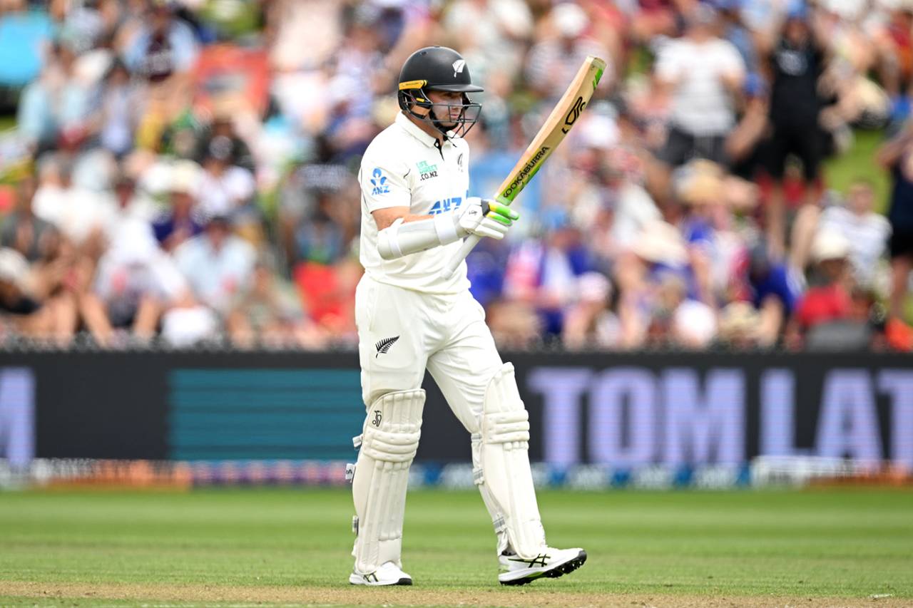 Tom Latham raised a half-century, New Zealand vs England, 3rd Test, Hamilton, 1st day, December 14, 2024