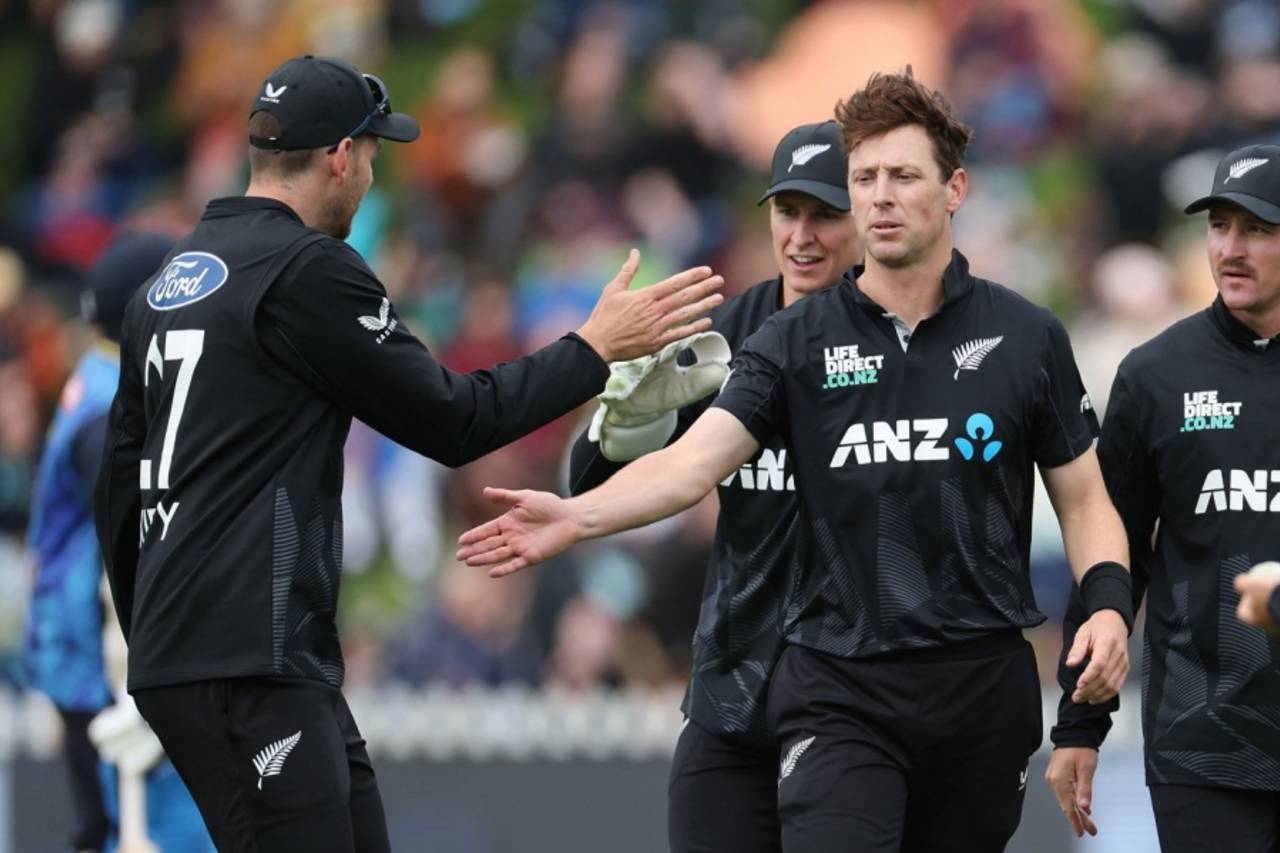 Matt Henry returned four wickets for just 19 runs, New Zealand vs Sri Lanka, 1st ODI, Wellington, January 05, 2025