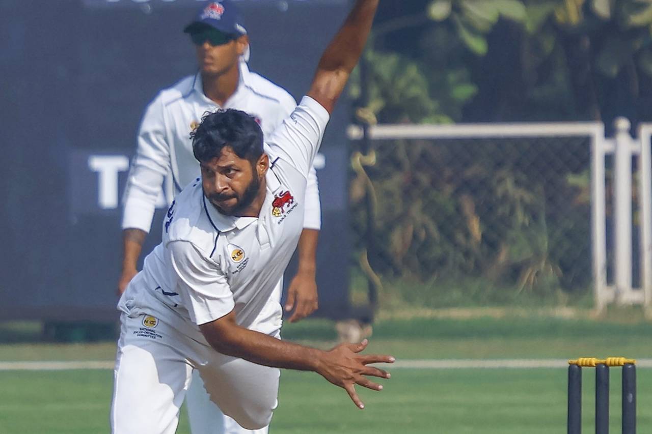 Shardul Thakur's hat-trick reduced Meghalaya to 2 for 6, Mumbai vs Meghalaya, Sharad Pawar Cricket Academy, day 1, Ranji Trophy, January 30, 2025