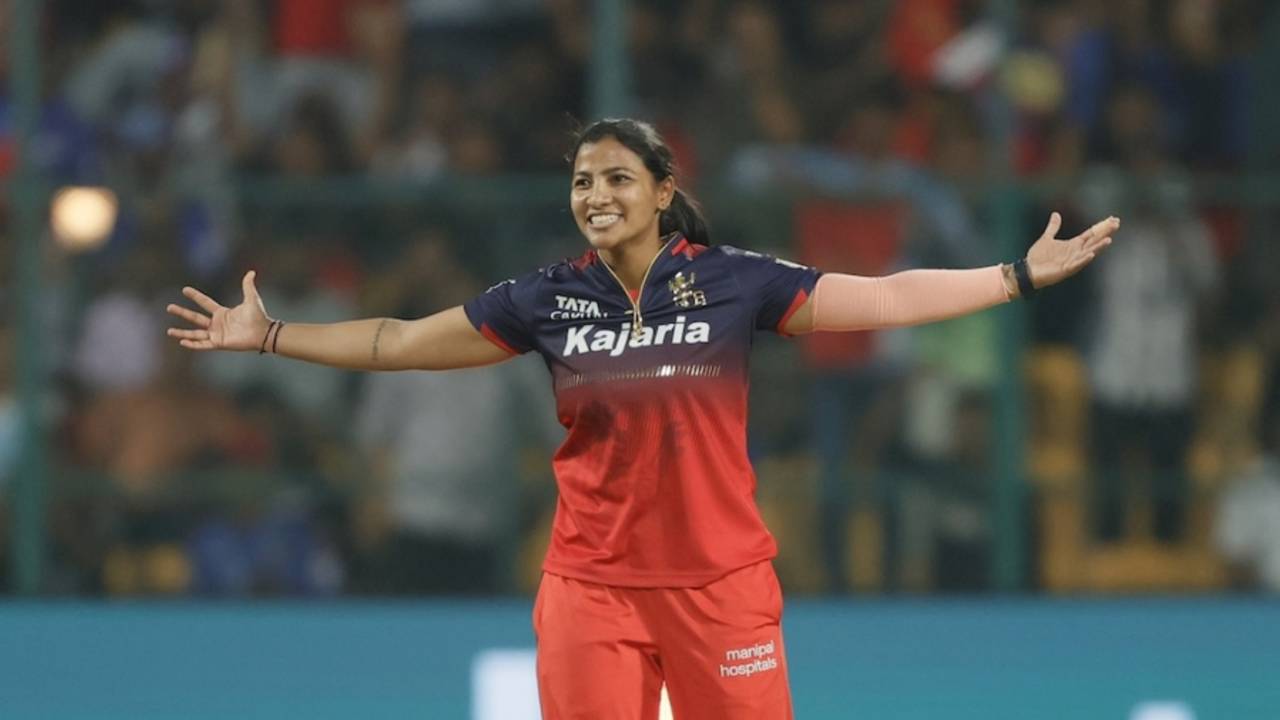 Sneh Rana made her RCB debut in style, Royal Challengers Bengaluru vs UP Warriorz, WPL 2025, Bengaluru, February 24, 2025