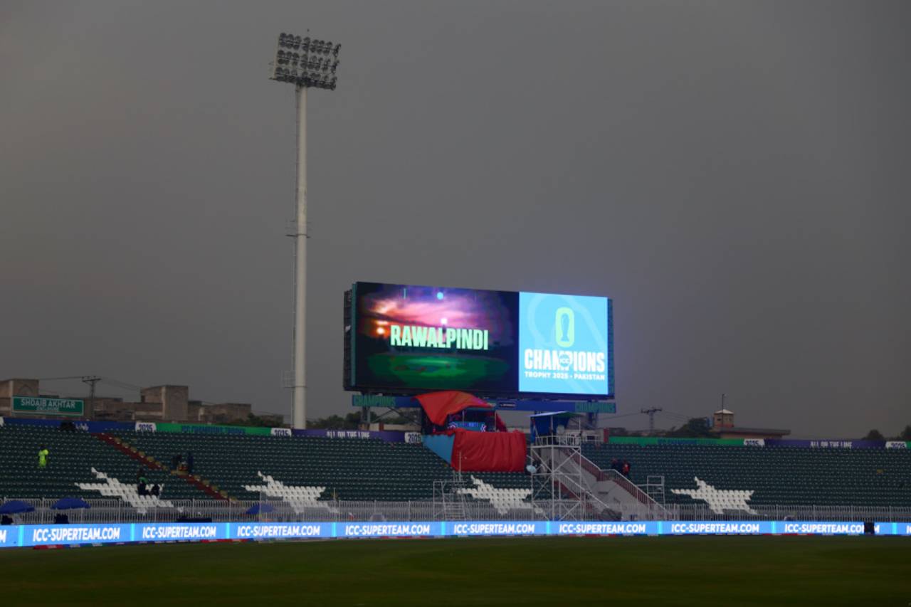 Dark skies loom over Rawalpindi, Pakistan vs Bangladesh, Champions Trophy, Rawalpindi, February 27, 2025