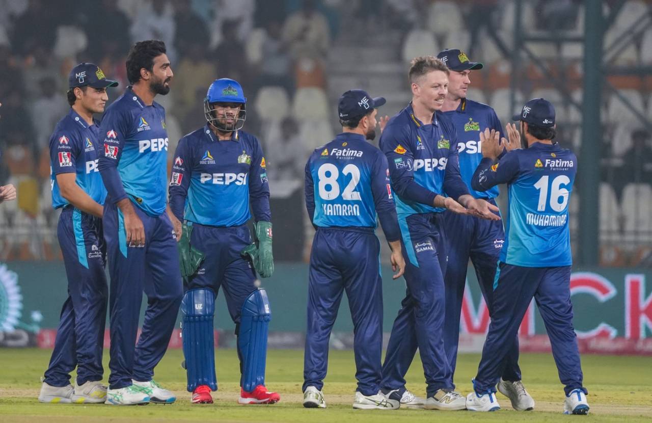 Michael Bracewell struck inside the powerplay, Multan Sultans vs Lahore Qalandars, PSL, Multan, April 22, 2025