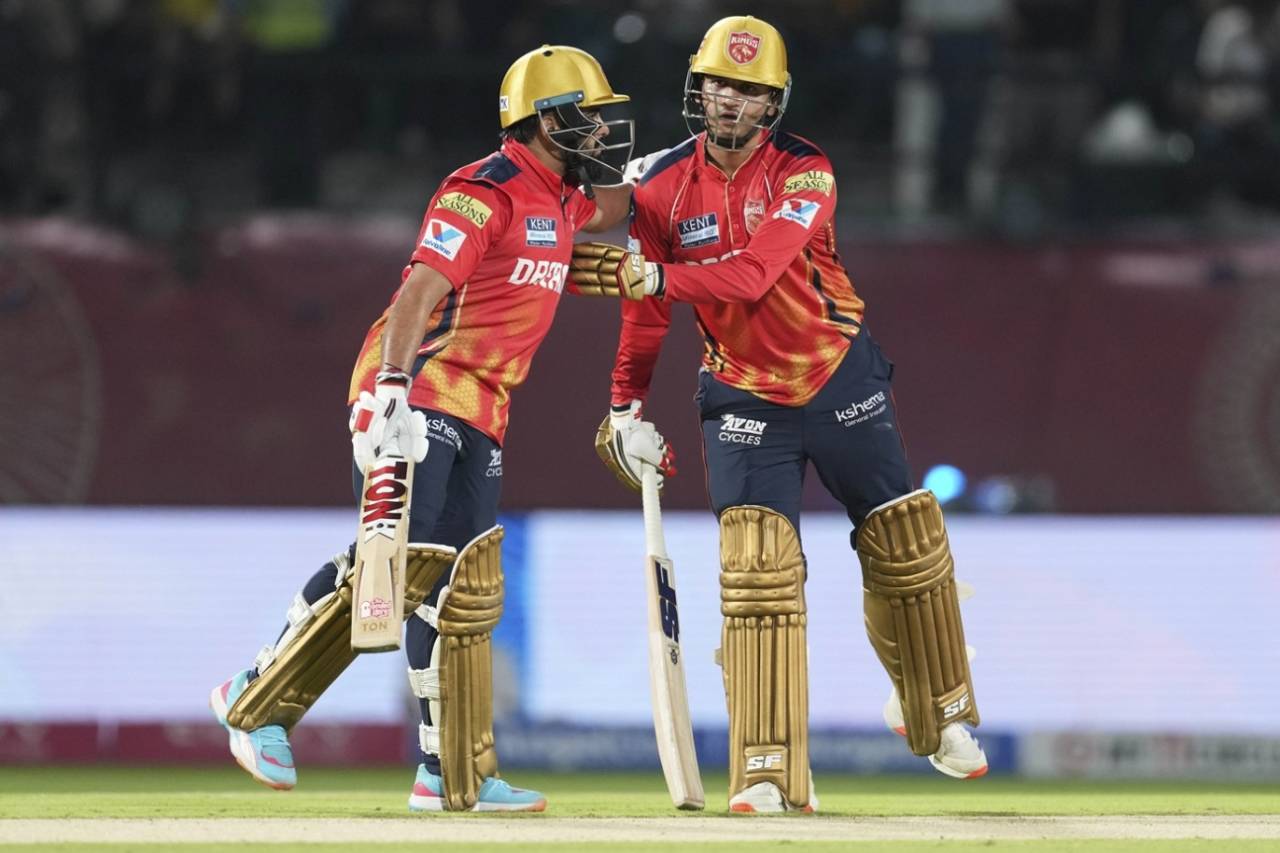 Prabhsimran Singh and Priyansh Arya dazzled at the top once again, Punjab Kings vs Delhi Capitals, IPL 2025, Dharamsala, May 8, 2025