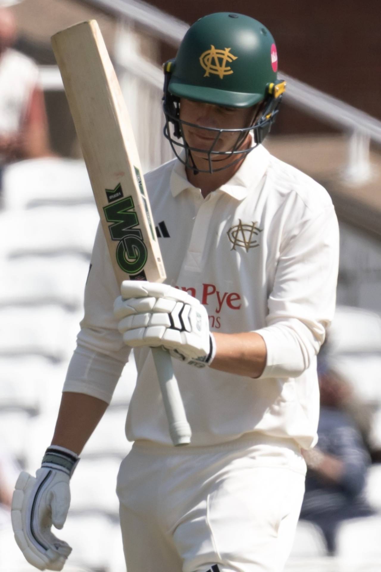 Freddie McCann made another century, Nottinghamshire vs Hampshire, County Championship, Trent Bridge, May 9, 2025
