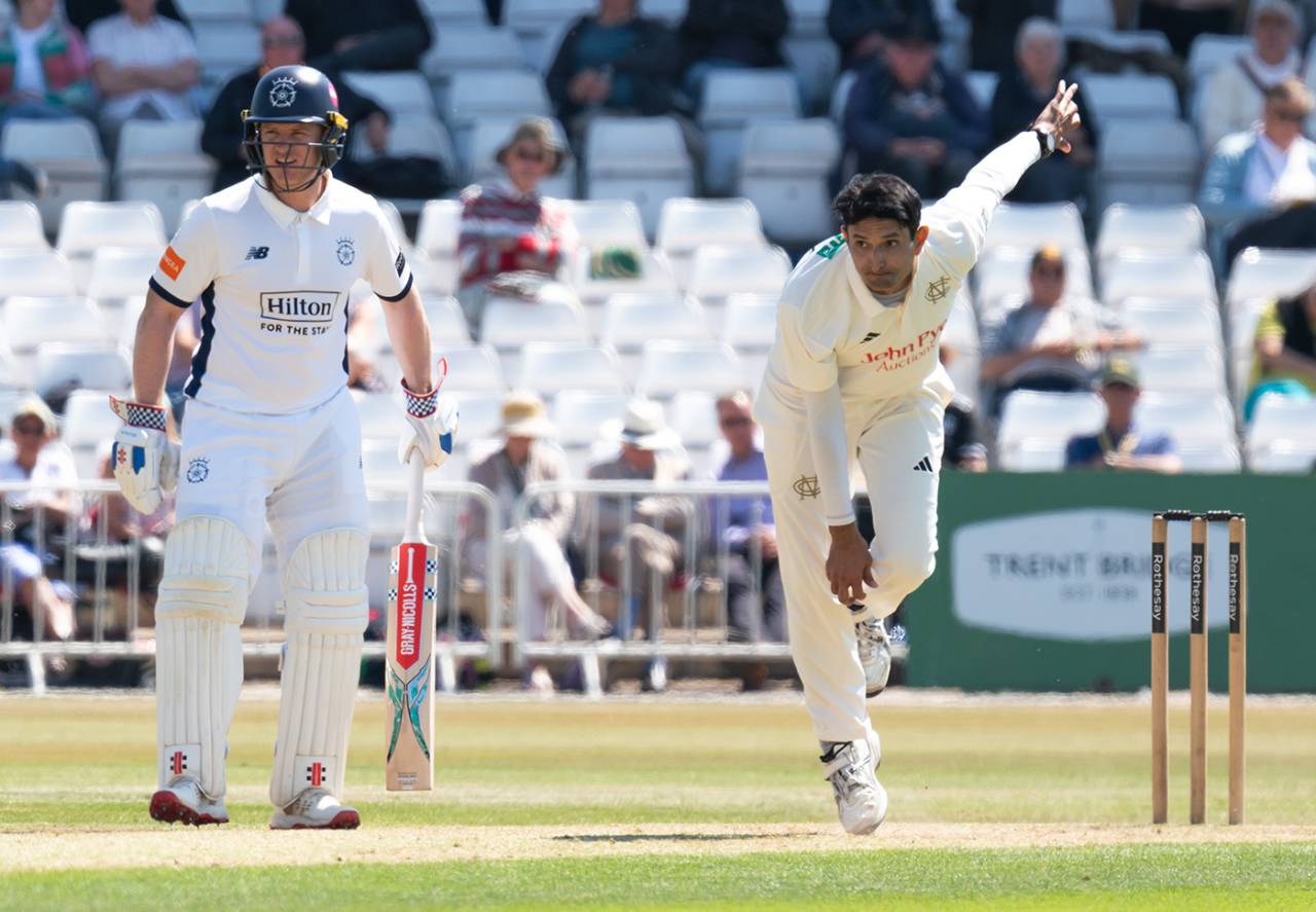 Mohammad Abbas returned to haunt his former county, Nottinghamshire vs Hampshire, County Championship, Trent Bridge, May 10, 2025