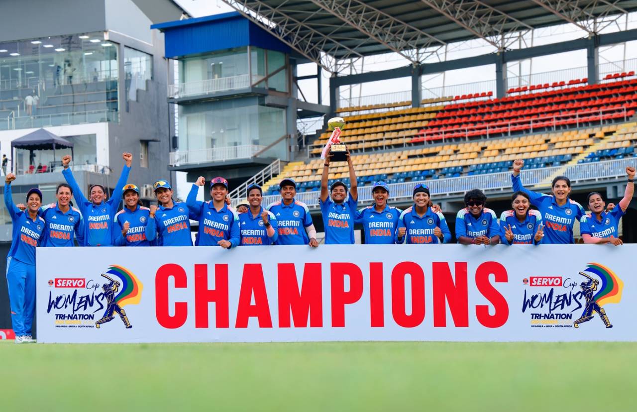 India emerged champions, India vs Sri Lanka, women's tri-series, final, Colombo, May 11, 2025
