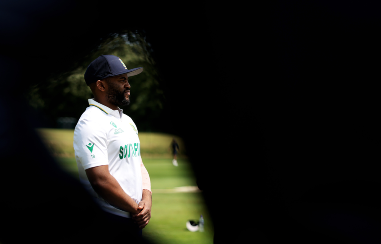 Temba Bavuma gears up for a training session, Arundel, June 6, 2025