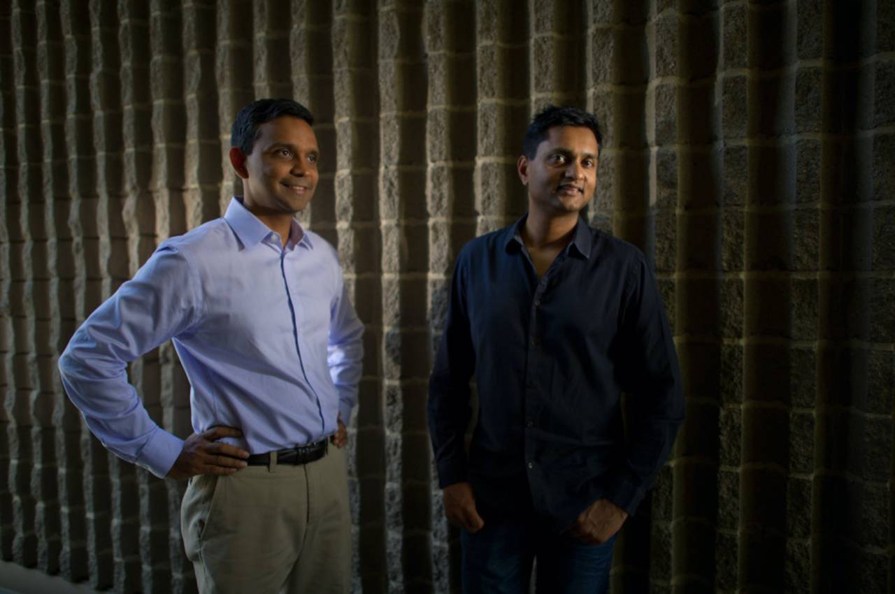 San Francisco Unicorns co-owners Venky Harinarayan and Anand Rajaraman, Mountain View, California, September 2, 2011