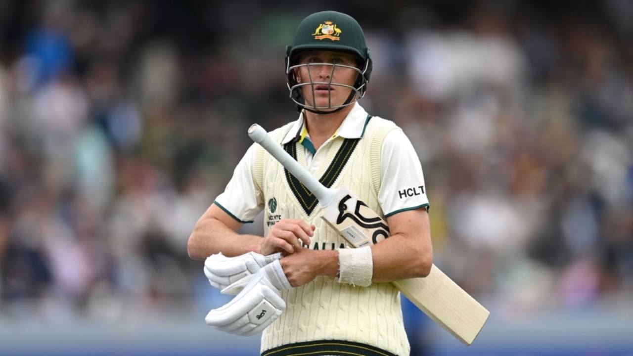Marnus Labuschagne's run of low scores in Tests continued, Australia vs South Africa, World Test Championship final, 1st day, Lord's, June 11, 2025