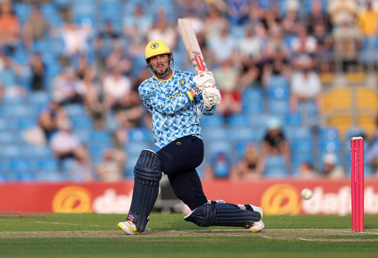 Ed Barnard hit 67 off 40 balls, Yorkshire vs Birmingham Bears, Men's T20 Blast, Headingley, June 13, 2025