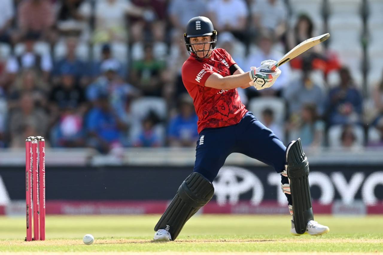 Nat Sciver-Brunt scored a 31-ball fifty, England vs India, 1st Women's T20I, Nottingham, June 28, 2025