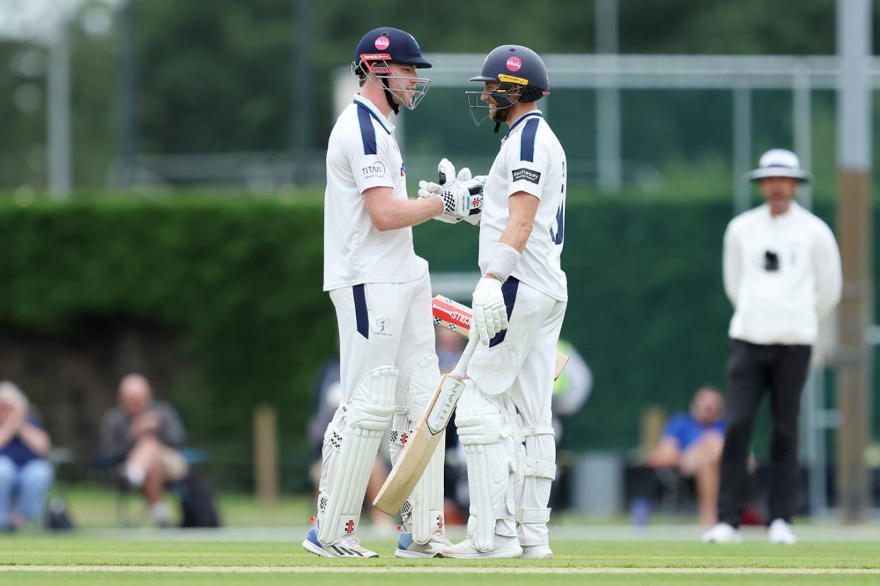 Matthew Revis and Ben Coad put on a stand worth 169, Yorkshire vs Essex, County Championship, Division One, York, 3rd day, July 1, 2025