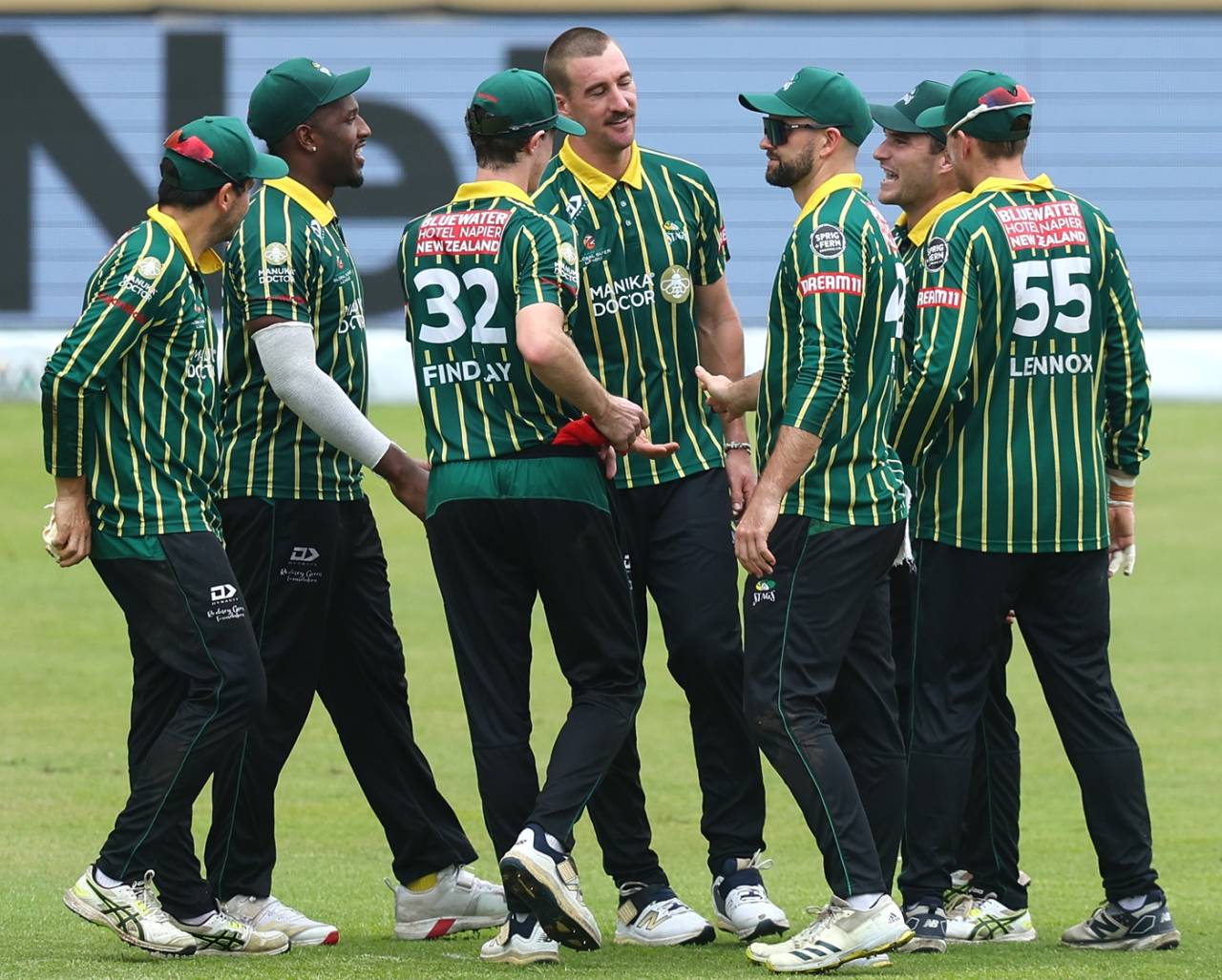 Blair Tickner led the middle-order demolition, Central Stags vs Rangpur Riders, Global Super League, Guyana, July 17, 2025