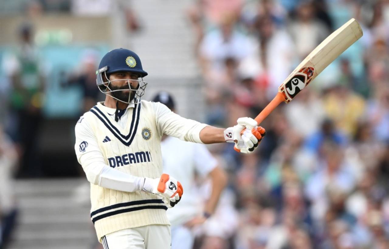 Ravindra Jadeja continued his fine form with another fifty, England vs India, 5th Test, 3rd Day, The Oval, August 2, 2025