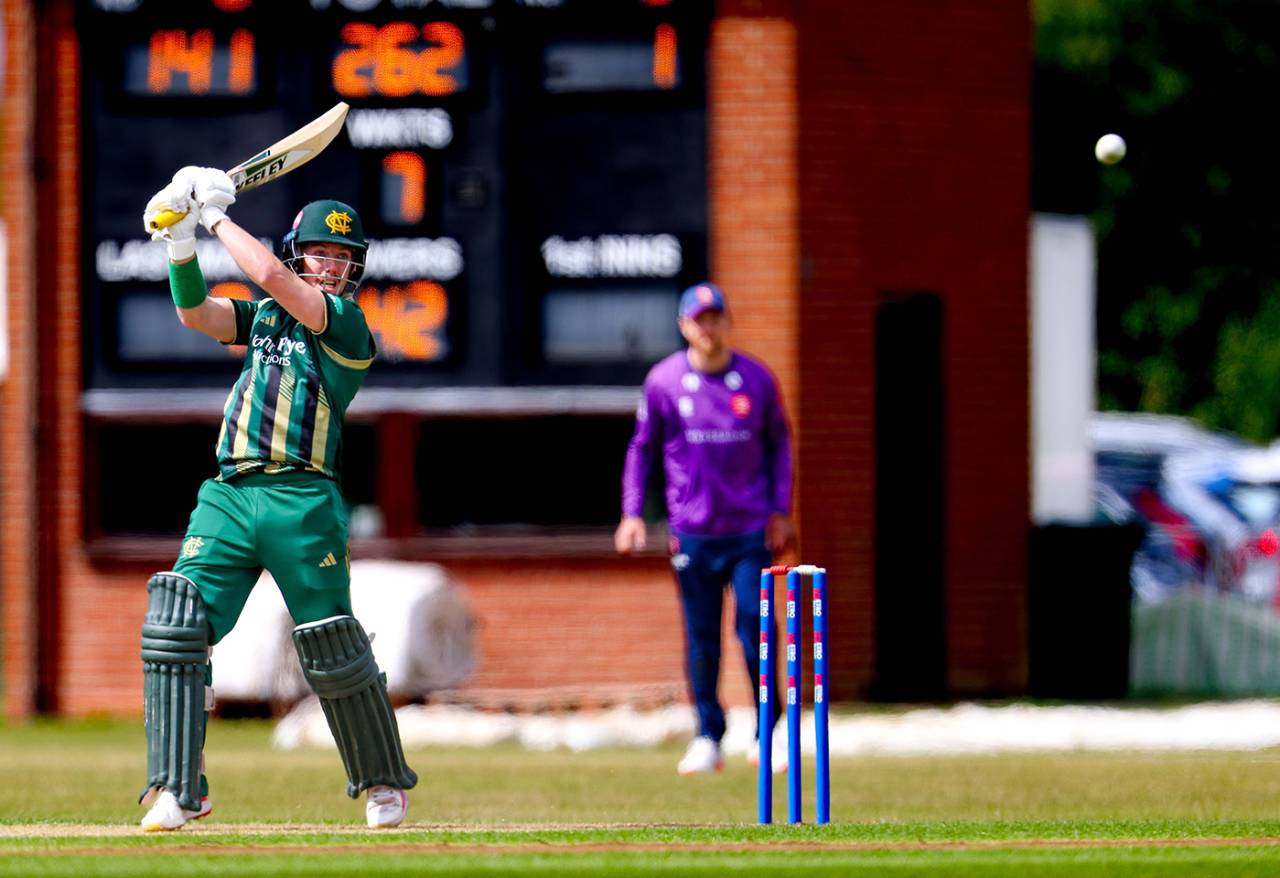 Tom Moores slammed a career-best 148 from 93 balls, Yorkshire vs Warwickshire, One-Day Cup, Scarborough, August 5, 2025