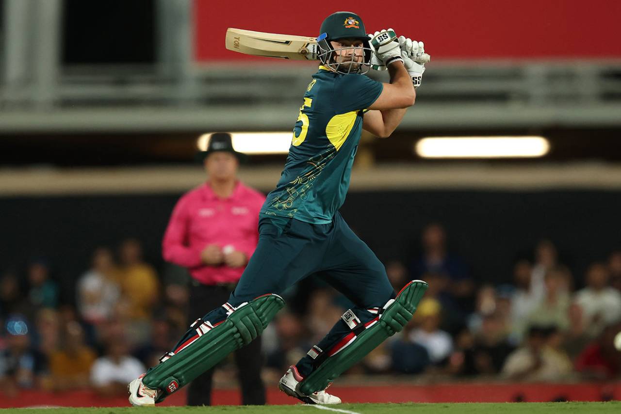 Tim David was left needing to repair the damage, Australia vs South Africa, 1st T20I, Marrara Oval, Darwin, August 10, 2025