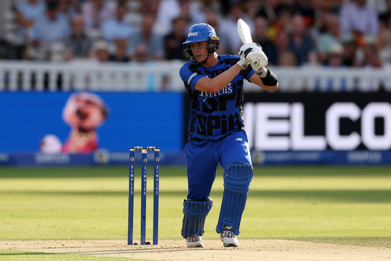 Jamie Smith scored a 34-ball 52, Men's Hundred, London Spirit vs Trent Rockets, Lord's, August 14, 2025