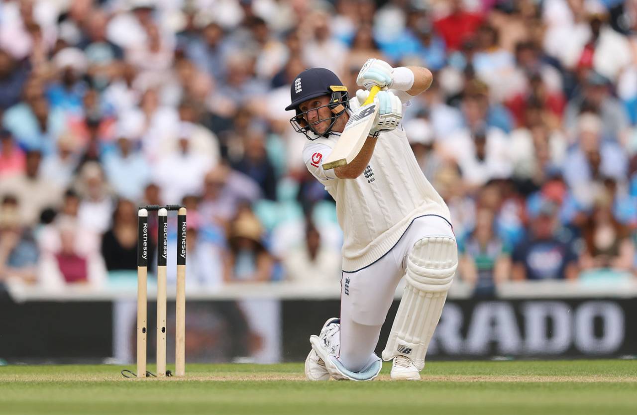 Joe Root drives, England vs India, 5th Test, 4th Day, The Oval, August 3, 2025