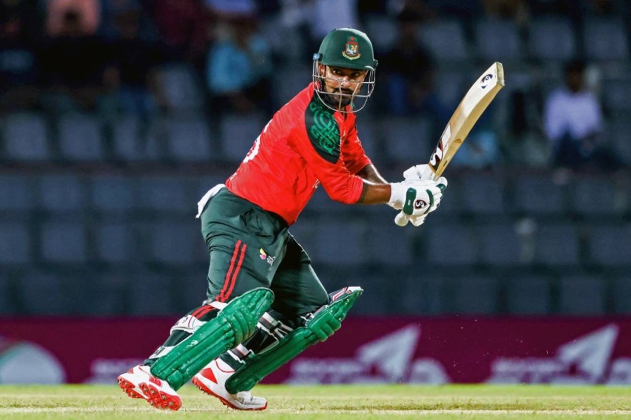 Litton Das got off to a rapid start, Bangladesh vs Netherlands, 3rd T20I, Sylhet, September 3, 2025