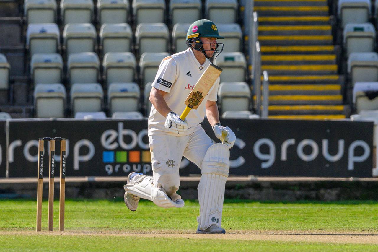Ben Slater played a key role in Notts' successful chase, Worcestershire vs Nottinghamshire, County Championship, Division One, New Road, September 11, 2025