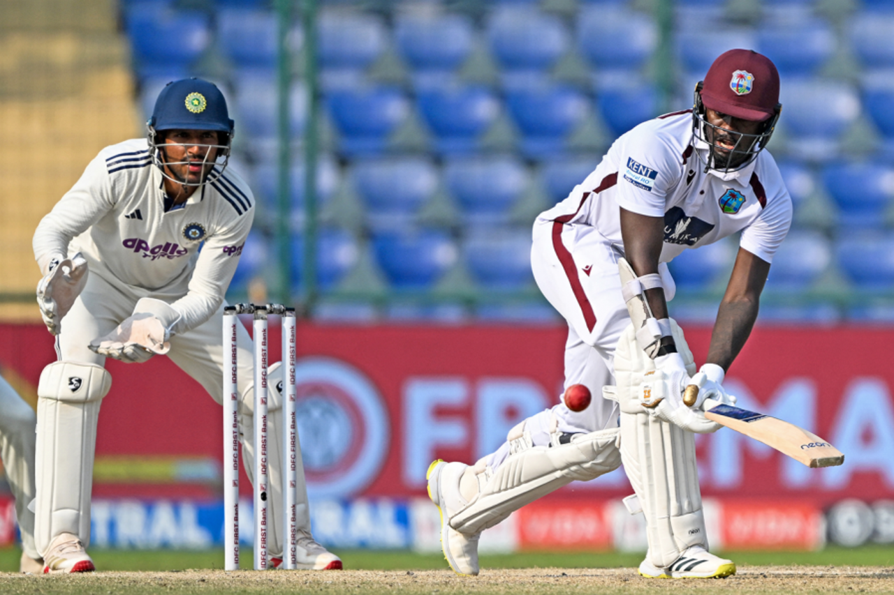 Jayden Seales made 32, India vs West Indies, 2nd Test, Delhi, 3rd Day, October 12, 2025