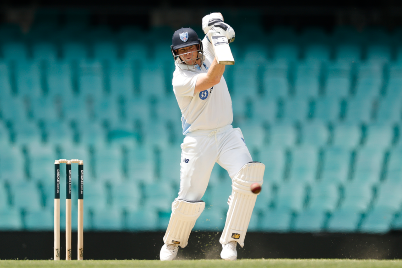 Steven Smith drives through the off side, New South Wales vs Victoria, Sheffield Shield, SCG, November 11, 2025