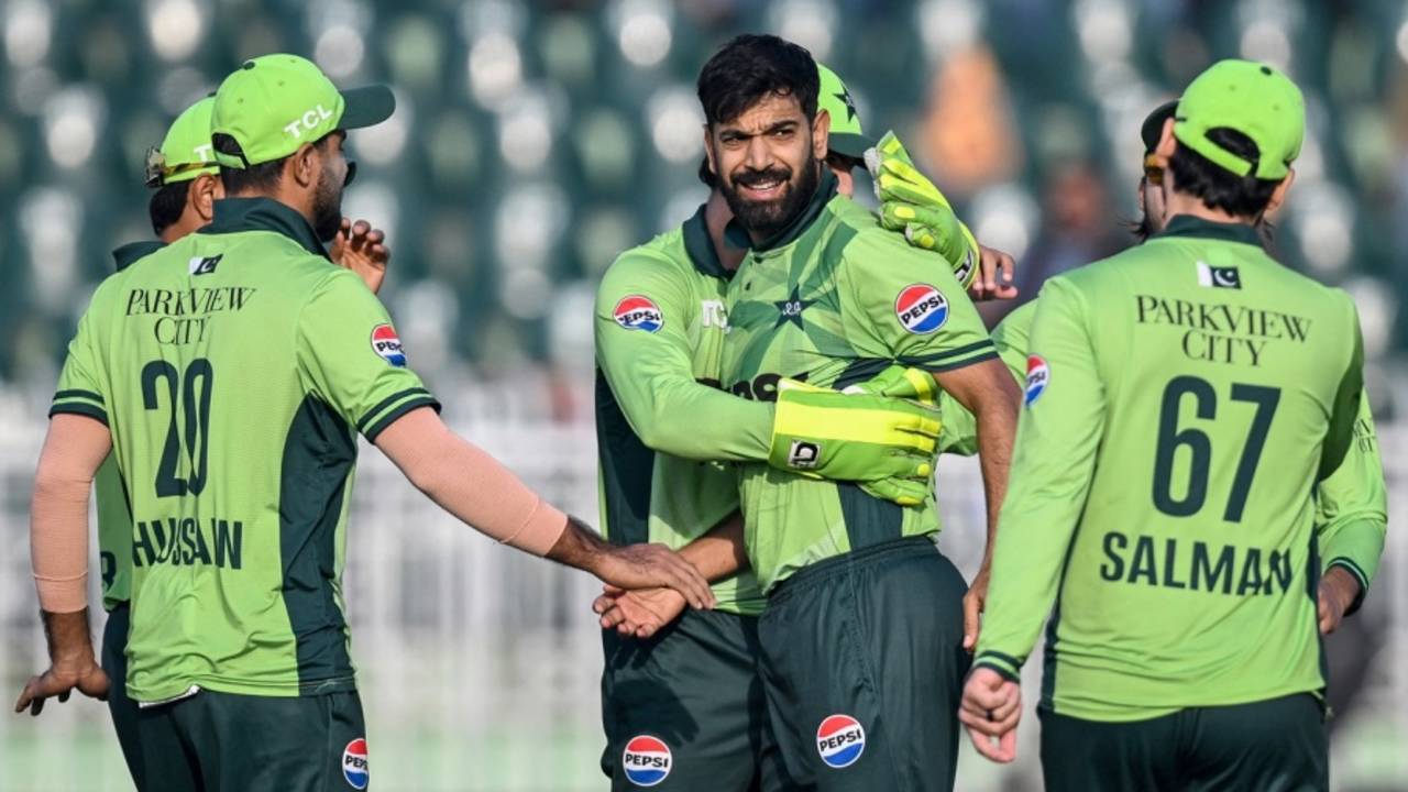 Haris Rauf was also among wickets for Pakistan, Pakistan vs Sri Lanka, 3rd ODI, Rawalpindi, November 16, 2025