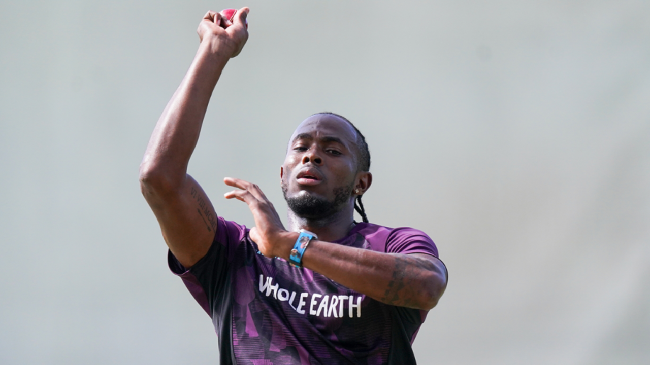 Jofra Archer prepares for the opening Test, Perth Stadium, November 19, 2025