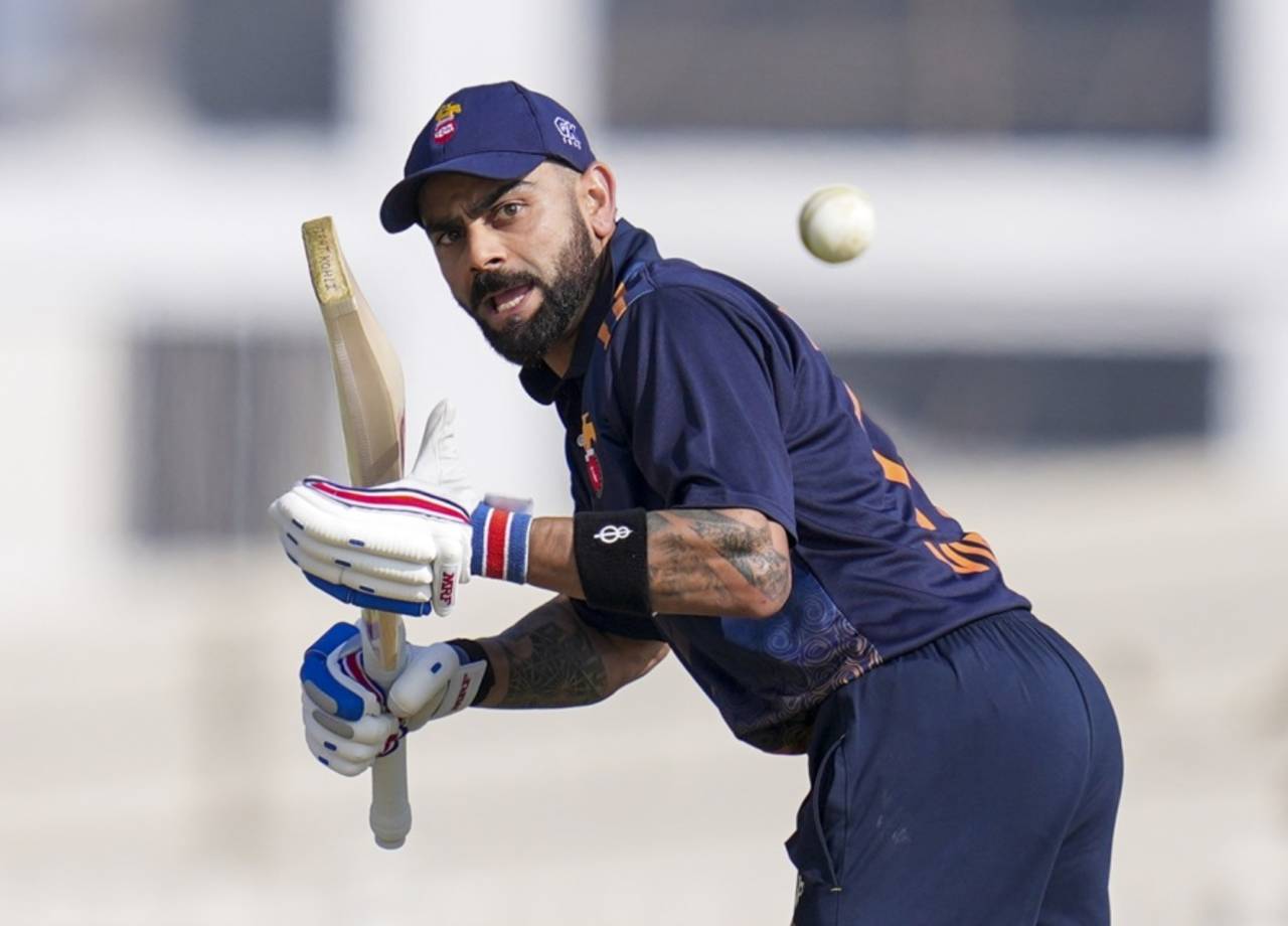 Virat Kohli sets off for a run, Andhra vs Delhi, Vijay Hazare Trophy 2025-26, Bengaluru, December 24, 2025