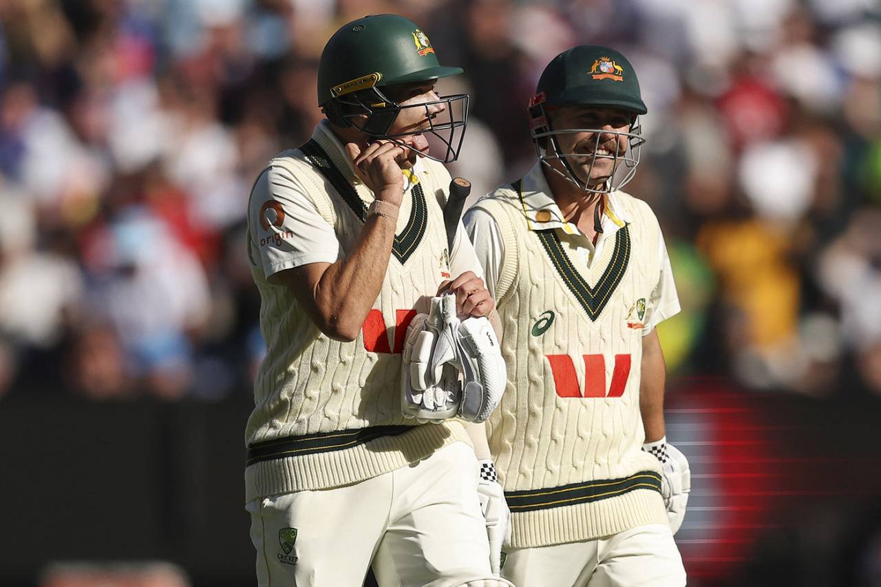 Scott Boland faced the final over of the day as nightwatcher, Australia vs England, 4th Test, Melbourne, 1st day, December 26, 2025