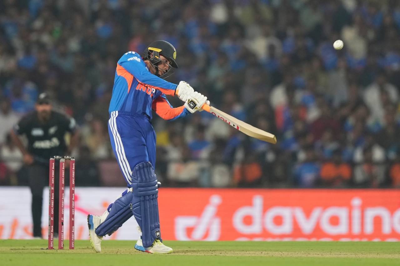 Abhishek Sharma came out all guns blazing, as usual, India vs New Zealand, 1st T20I, Nagpur, January 21, 2026