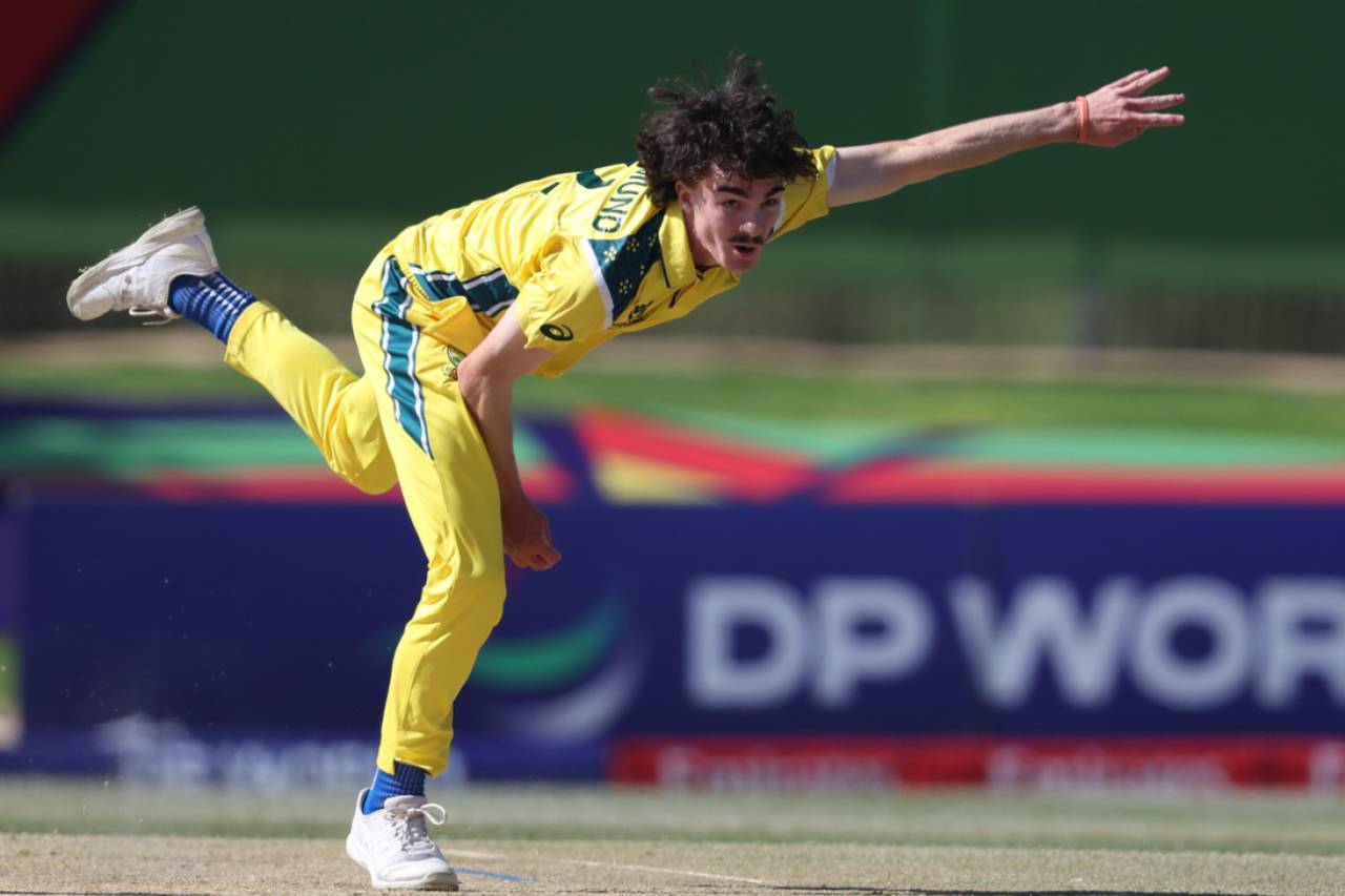 Charles Lachmund was unplayable in the powerplay, Australia vs Sri Lanka, U-19 World Cup 2026, Windhoek, January 23, 2026