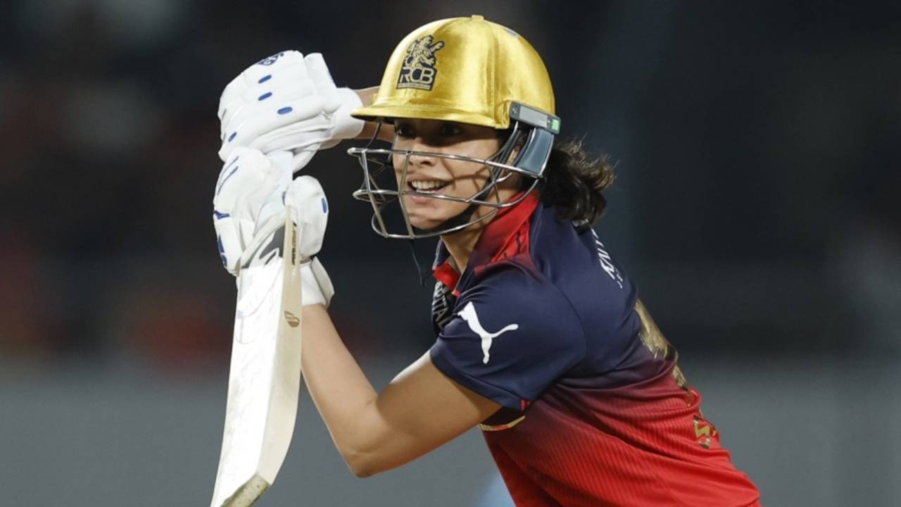 Smriti Mandhana punched back with a bunch of boundaries, Delhi Capitals vs Royal Challengers Bengaluru, WPL 2026, Vadodara, January 24, 2026