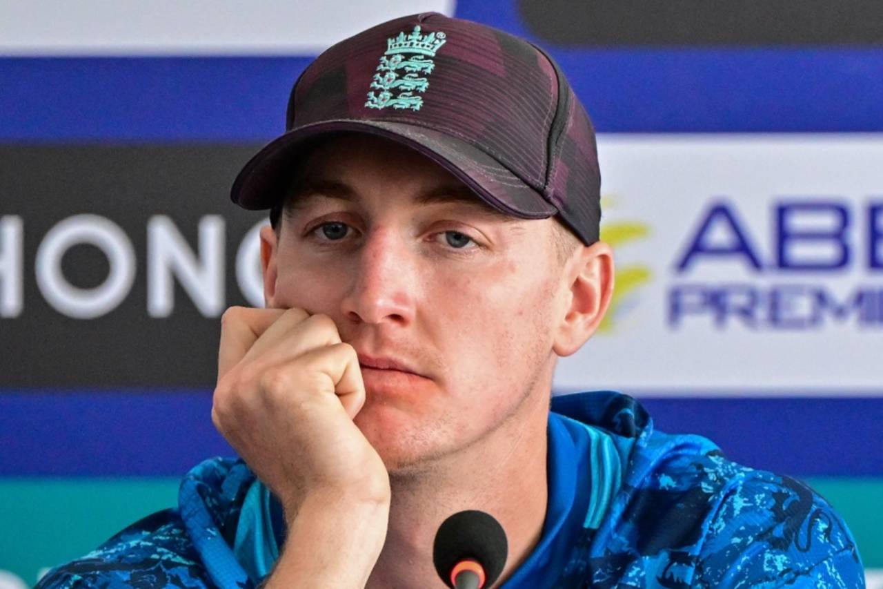 Harry Brook takes questions from media ahead of the first ODI in Colombo, Sri Lanka vs England, 1st ODI, Colombo, January 21, 2026