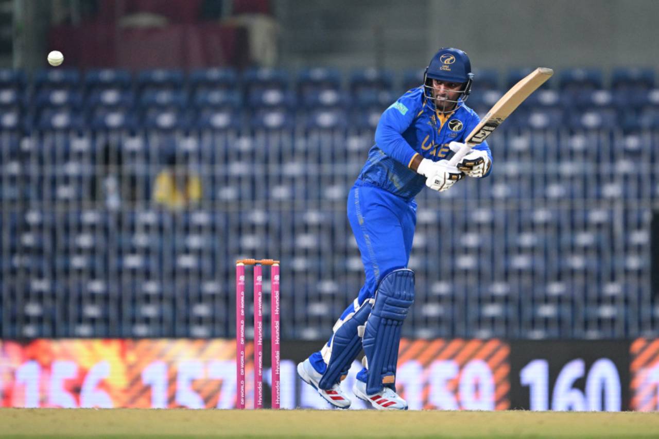 Muhammad Zohaib batted at No. 9, Italy vs UAE, T20 World Cup warm-up, Chennai, February 6, 2026