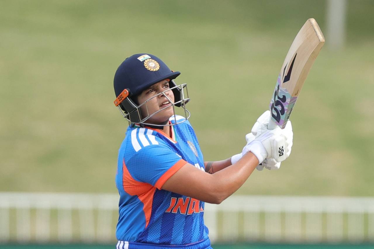 Shafali Verma made the ball fly•BCCI