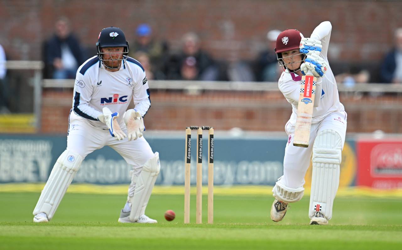 Thomas Rew was making his County Championship debut, Somerset vs Yorkshire, County Championship, Division One, Taunton, May 4, 2026