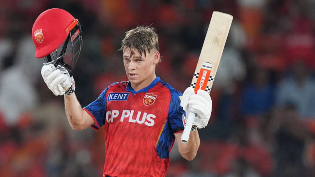 Cooper Connolly 107 not out PBKS vs SRH IPL 2026 Match 49 Rajiv Gandhi International Stadium Hyderabad century in vain
