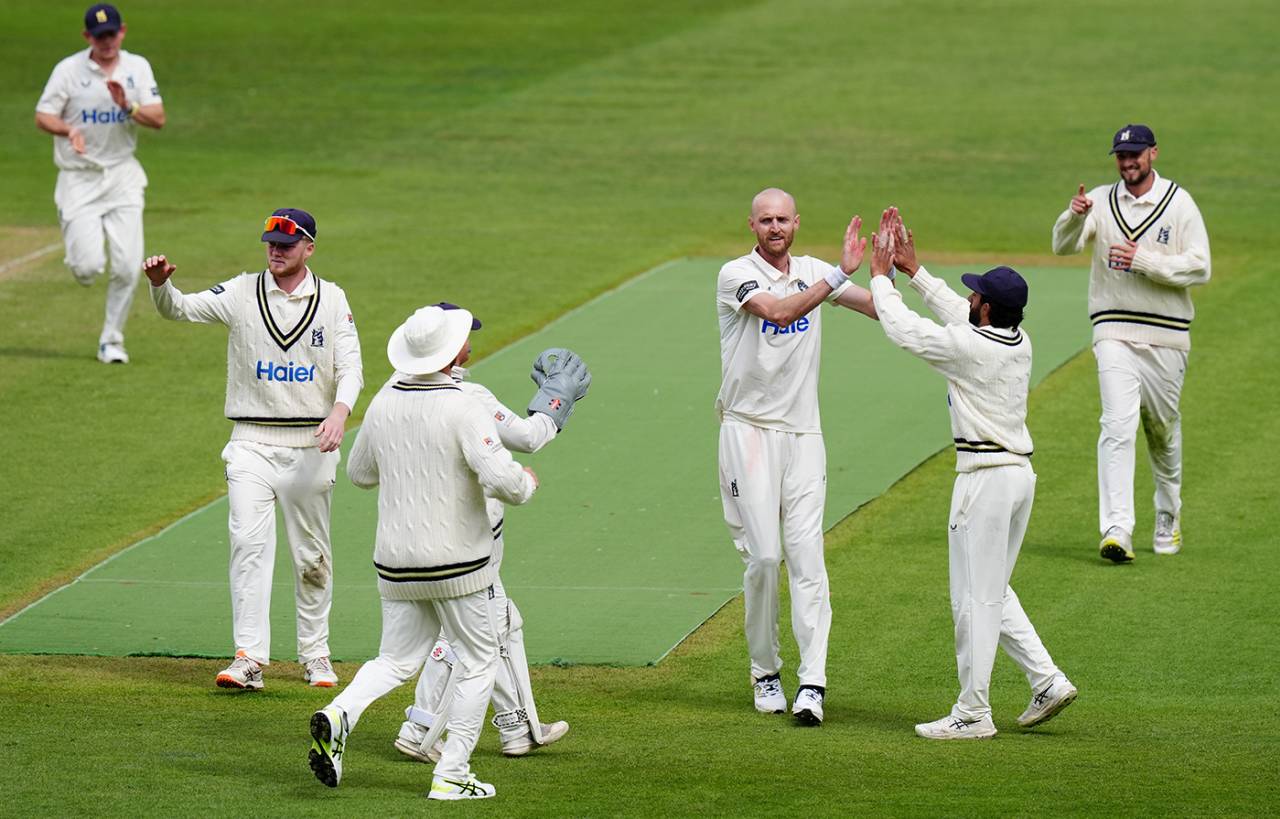 Oliver Hannon-Dalby broke through as Warwickshire pushed for victory, Warwickshire vs Yorkshire, County Championship, Division One, Edgbaston, May 11, 2026
