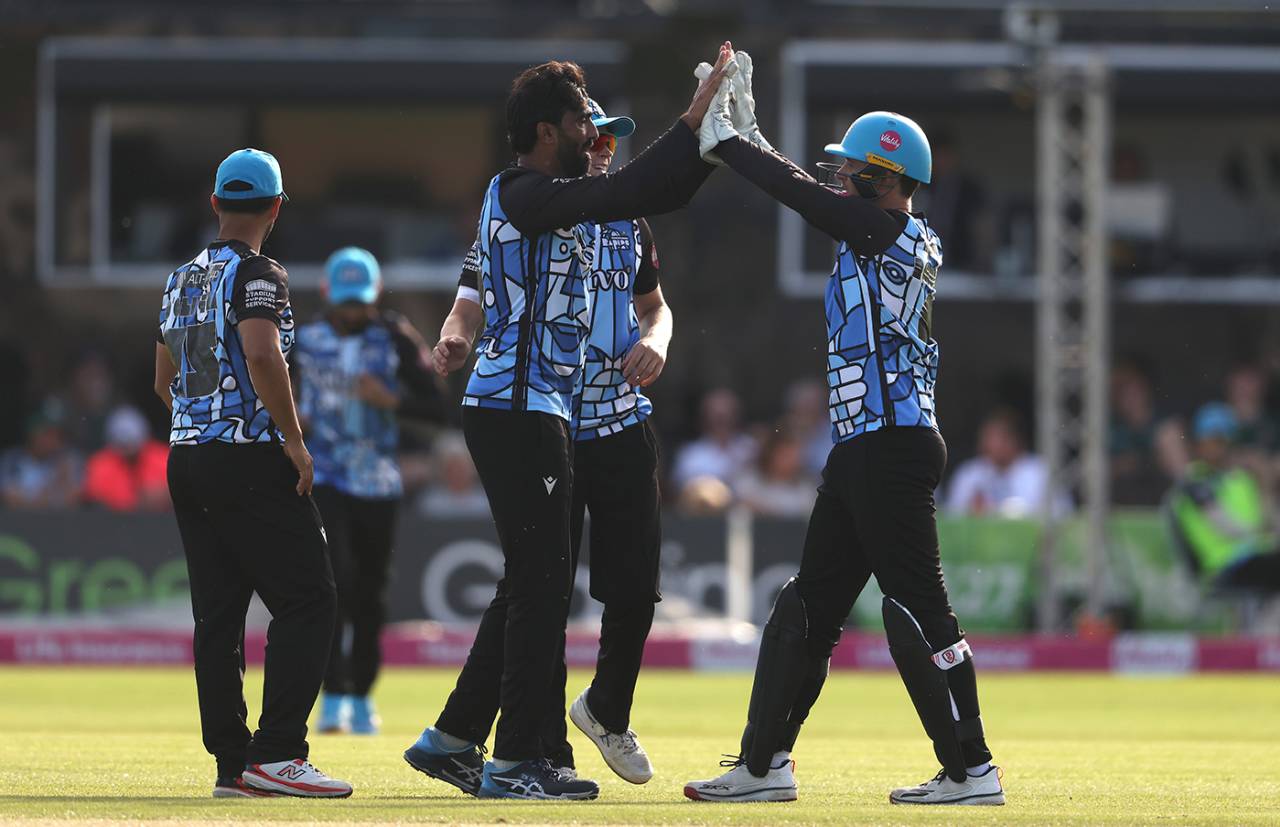 Usama Mir helped roll Warwickshire for a low score, Worcestershire vs Warwickshire, Men's T20 Blast, New Road, May 29, 2026