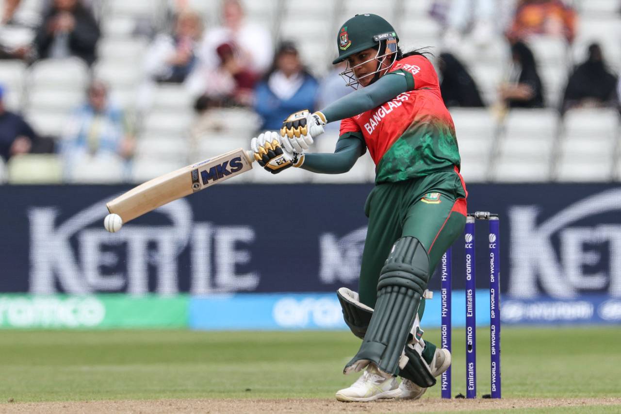 Juairiya Ferdous got Bangladesh off to a good start, Bangladesh vs Netherlands, Women's T20 World Cup 2026, Edgbaston, June 14, 2026
