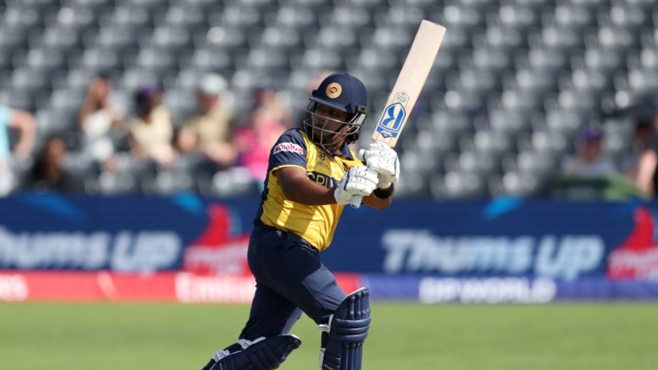 Chamari Athapaththu got Sri Lanka off to a brisk start, Ireland vs Sri Lanka, Women's T20 World Cup, Bristol, June 23, 2026