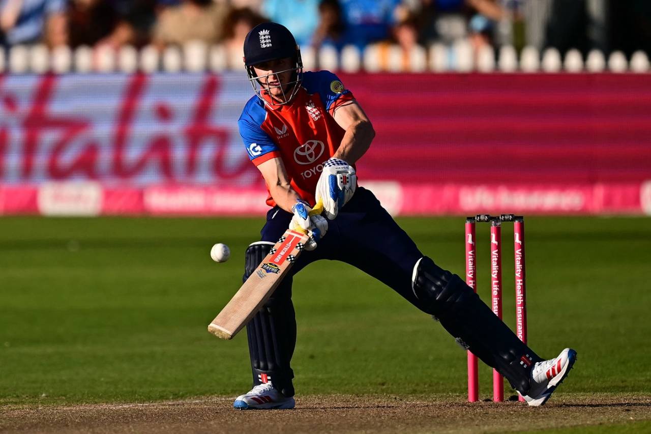 Harry Brook frequented the lap scoop, England vs India, 4th T20I, Bristol, July 9, 2026