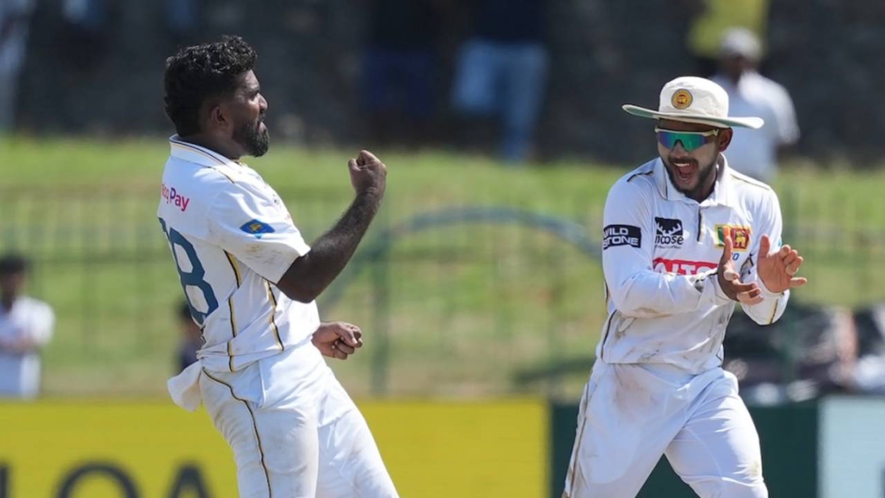 Asitha Fernando had Shubman Gill edge one behind, Sri Lanka vs India, 2nd Test, Day 1, Colombo, August 23, 2026