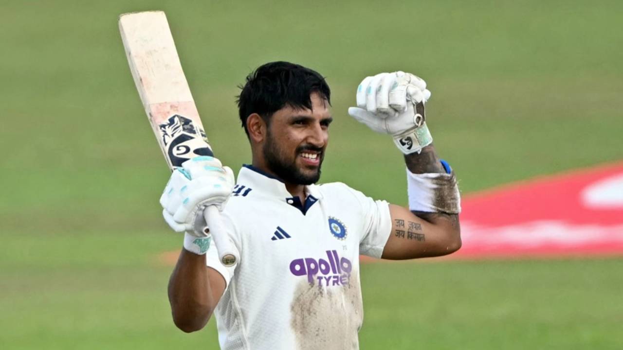 Dhruv Jurel reached his second Test hundred, Sri Lanka vs India, 2nd Test, Colombo, 2nd day, August 24, 2026