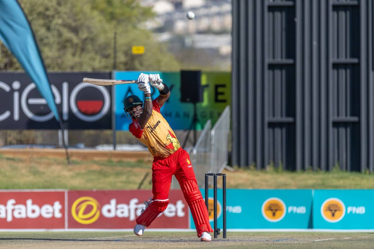 Innocent Kaia made a career-best 72, Namibia vs Zimbabwe, Namibia tri-series, Windhoek, September 3, 2026