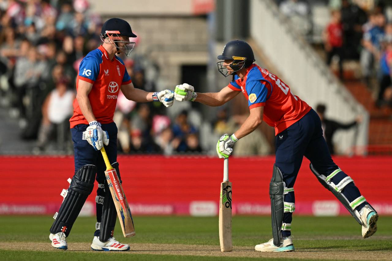 Harry Brook and Jos Buttler took Sri Lanka apart in the powerplay, England vs Sri Lanka, 3rd T20I, Old Trafford, September 19, 2026