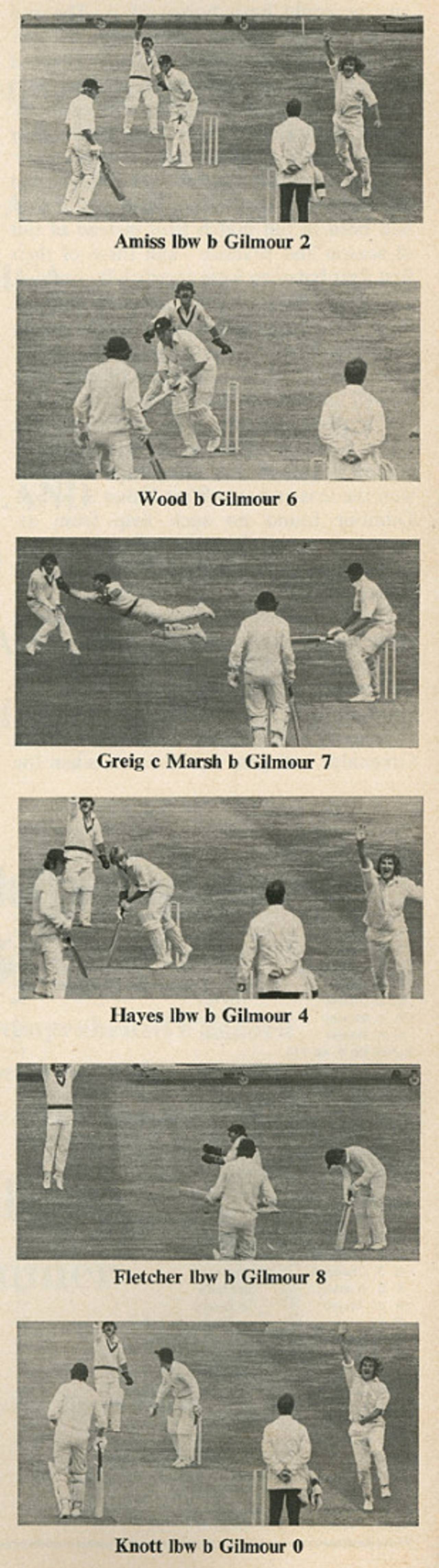 Gary Gilmour's 6 for 14 against England in the 1975 World Cup semi-final&nbsp;&nbsp;&bull;&nbsp;&nbsp;The Cricketer International